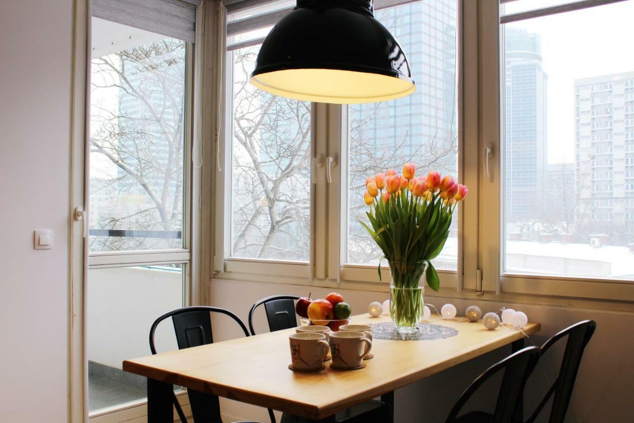 Comfy With Great City View By Cooee Apartments Варшава Экстерьер фото